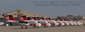 OV-10 Bronco's on the Flightline